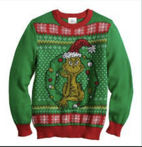 Wear your best ugly sweater this Friday for Christmas Spirit Week!