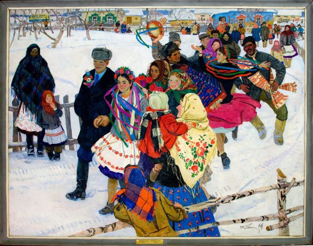 El invierno por Tetyana Yablonska ❄️