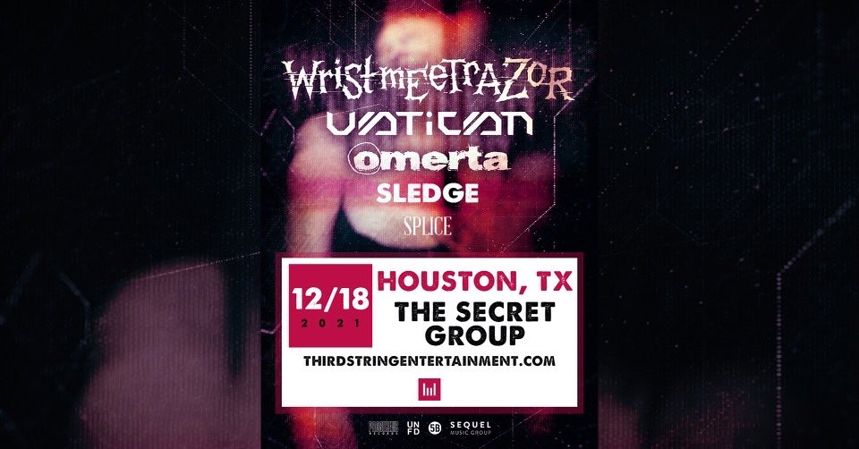 .opening up the .wrist gig In htx

.show out early saturday 

.tix available now🎟