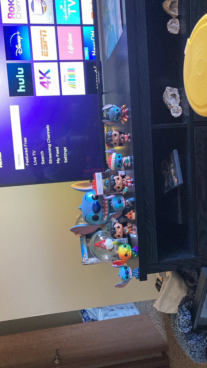 midwestginger95's tweet photo. I might be a little obsessed #stitch #disney #liloandstitch #lilo #scrump #pudgethefish #funkopops I guess that’s an idea for Christmas gifts https://t.co/MNRVNAdh6i