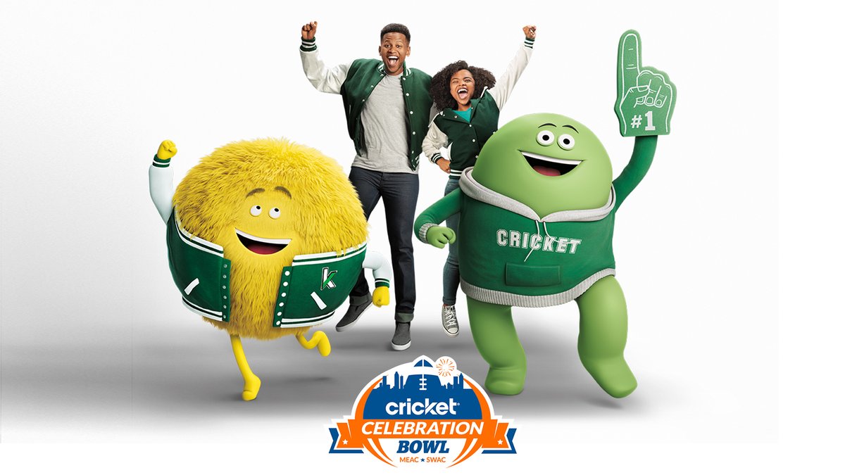 Hey Cricket Nation, we’ll be in Atlanta for <a href="/CelebrationBowl/">Cricket Celebration Bowl</a> this weekend, and we’re bringing along our #HBCU Campus Ambassadors and Dante. Follow along as we get ready for game time!