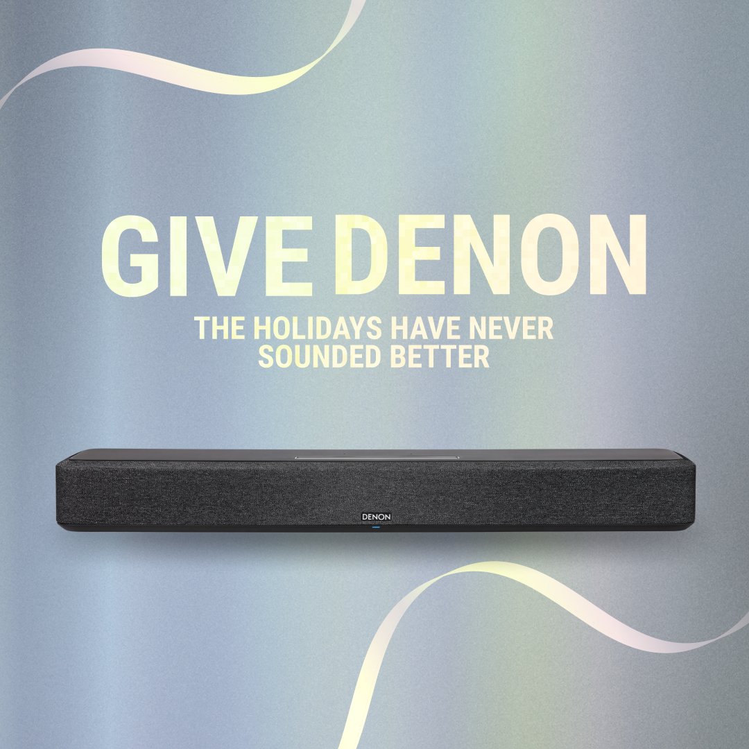 Denon Europe (@denonuk) on Twitter photo Denon has last minute gifts to please everyone on your list. Shop our Home Speakers to bring expansive, high-quality audio to every room and give the gift of better sound today. Shop now: bit.ly/3GQtmtC Denon has last minute gifts to please everyone on your list. Shop our Home Speakers to bring expansive, high-quality audio to every room and give the gift of better sound today. Shop now: bit.ly/3GQtmtC