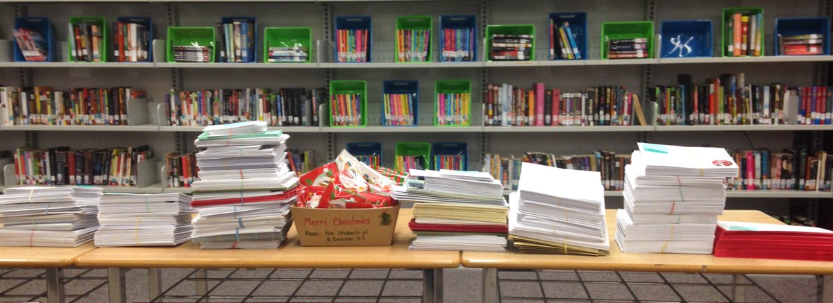 B. Davison Library (@bdavisonlibrary) on Twitter photo This is what 907 acts of kindness looks like! Our students spent time during their lunches this week writing Christmas cards that will be sent to seniors in Long Term Care Homes in London, ON. B. Davison S.S. has amazing students! ❤️<a href="/TVDSB/">Thames Valley DSB</a> <a href="/renee_shave/">Renee Shave</a> <a href="/PaulSydor/">Paul Sydor</a> This is what 907 acts of kindness looks like! Our students spent time during their lunches this week writing Christmas cards that will be sent to seniors in Long Term Care Homes in London, ON. B. Davison S.S. has amazing students! ❤️<a href="/TVDSB/">Thames Valley DSB</a> <a href="/renee_shave/">Renee Shave</a> <a href="/PaulSydor/">Paul Sydor</a>