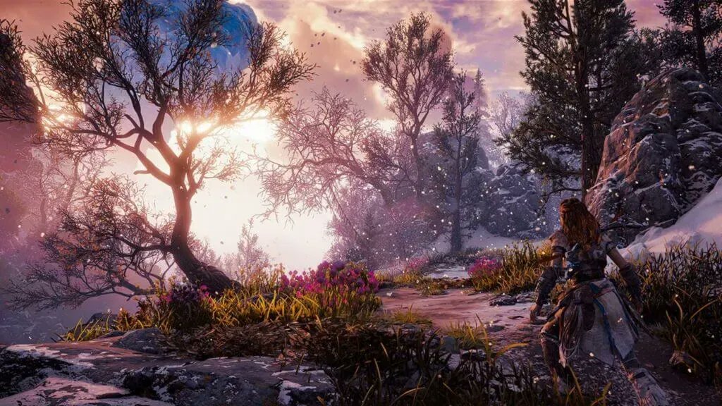 Horizon вылетает игра. Horizon Zero Dawn компьютер. Horizon Zero Dawn 1. Horizon Zero Dawn 2. Хорайзен Запретный Запад.