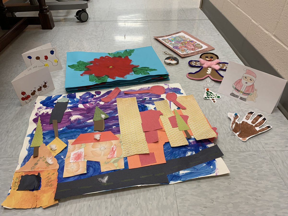 So much great news!  Our students have created artwork, ornaments and cards to brighten the residents' holiday at both the Northside &amp; Southside Shannex.  We love our community! <a href="/ASD_West/">Anglophone School District West ASD-W</a>