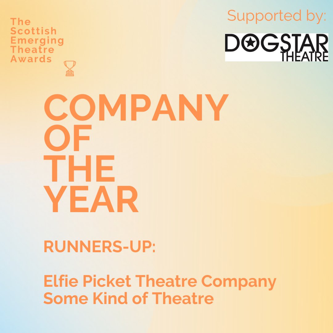 frameworktc's tweet photo. COMPANY OF THE YEAR 💼

Supported by @dogstartheatre 

Congratulations to @VividRootsHI 🧡

Runners-up: @ElfiePicket and @SKOTheatre https://t.co/AFiABvsw4k