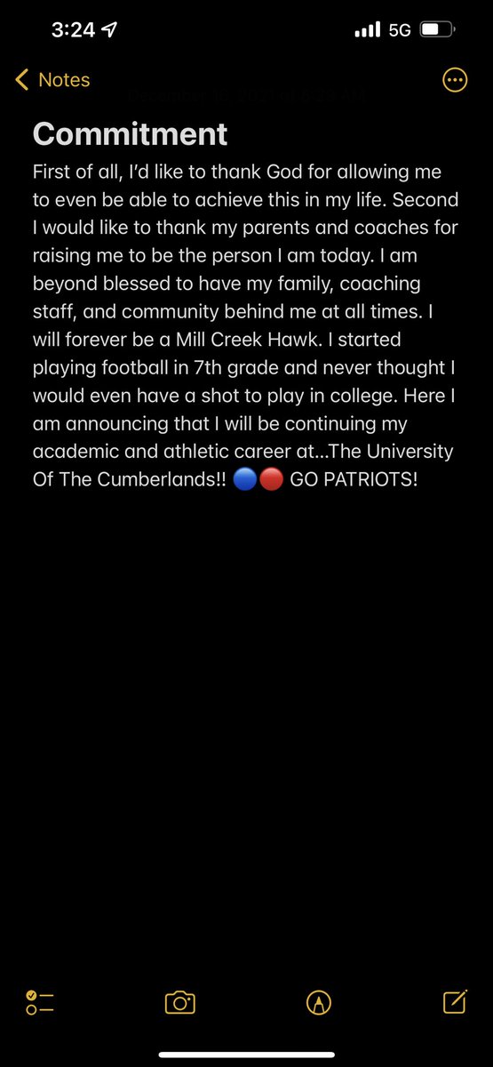 Thank You to everyone who made this happen! <a href="/MC_Recruiting/">Mill Creek Football Recruits</a> <a href="/MCFootballCoach/">Mill Creek Football</a> <a href="/coachjlovelady/">Josh Lovelady</a> <a href="/CoachWBearden/">Will Bearden</a> <a href="/Coach_Shelton67/">Will Shelton</a> <a href="/MatthewJCastner/">Matthew J. Castner</a> <a href="/UCPatriotFball/">UC Patriot Football</a> #OneBigTeam Locked in!