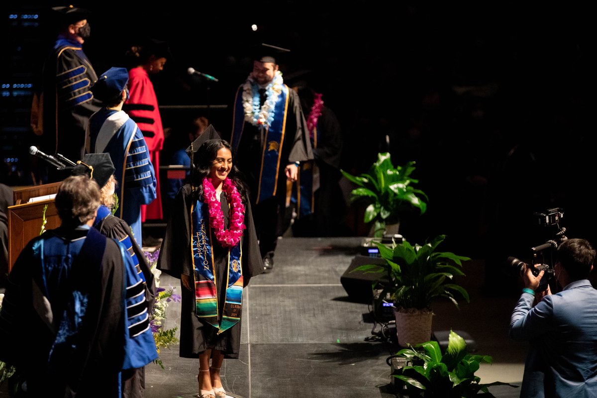 Another wonderful #SJSU21 ceremony, honoring our class from <a href="/SJSUCHHS/">CHHS</a> and our College of Science!
 
These grads define “most transformative.” Armed with their degrees, they'll shape and change the future. Go forth and do great things! <a href="/calstate/">The CSU</a> #SJSUAlumni <a href="/SJSU/">San José State University</a> <a href="/SciDeanKaufman/">Michael Kaufman</a>