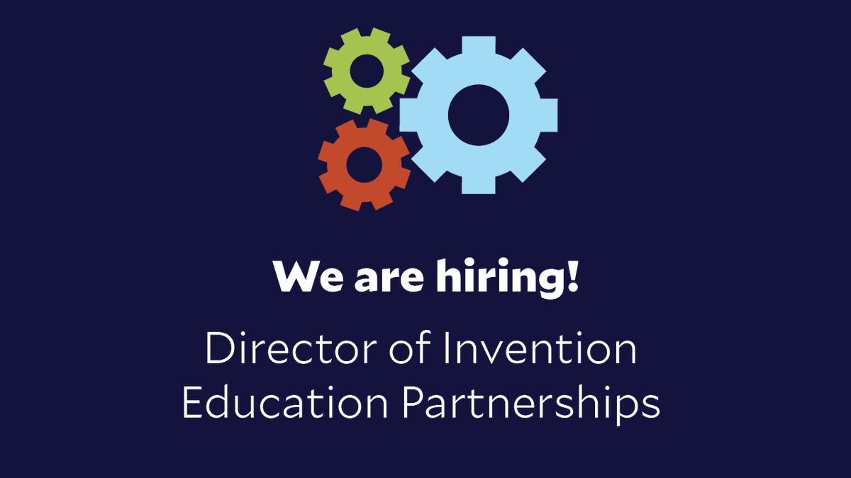 Our job posting for Director of Invention Education (IvE) Partnerships is now up! Interested in leading collaborative projects that advance innovation in low-resource settings that address healthcare challenges? Link to full job post here ➡️ ➡️  bit.ly/3oZGc2o
