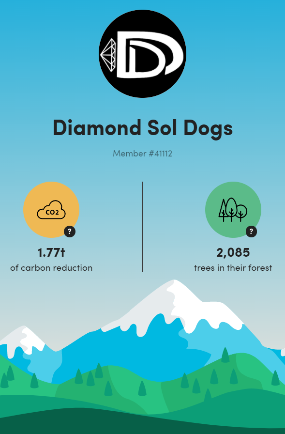 diamondsoldogs's tweet photo. 🌳WE ARE PLANTING A FOREST TOGETHER🌳

Every time someone !plants a🌳 in our Discord, we plant a tree in real life!

Doing our part in saving Earth through our partnership with @Ecologi_hq 

This Sunday, we'll be planting 400 trees, 50 for each community joining our Poker Game💚 https://t.co/IWMoqtnfzy