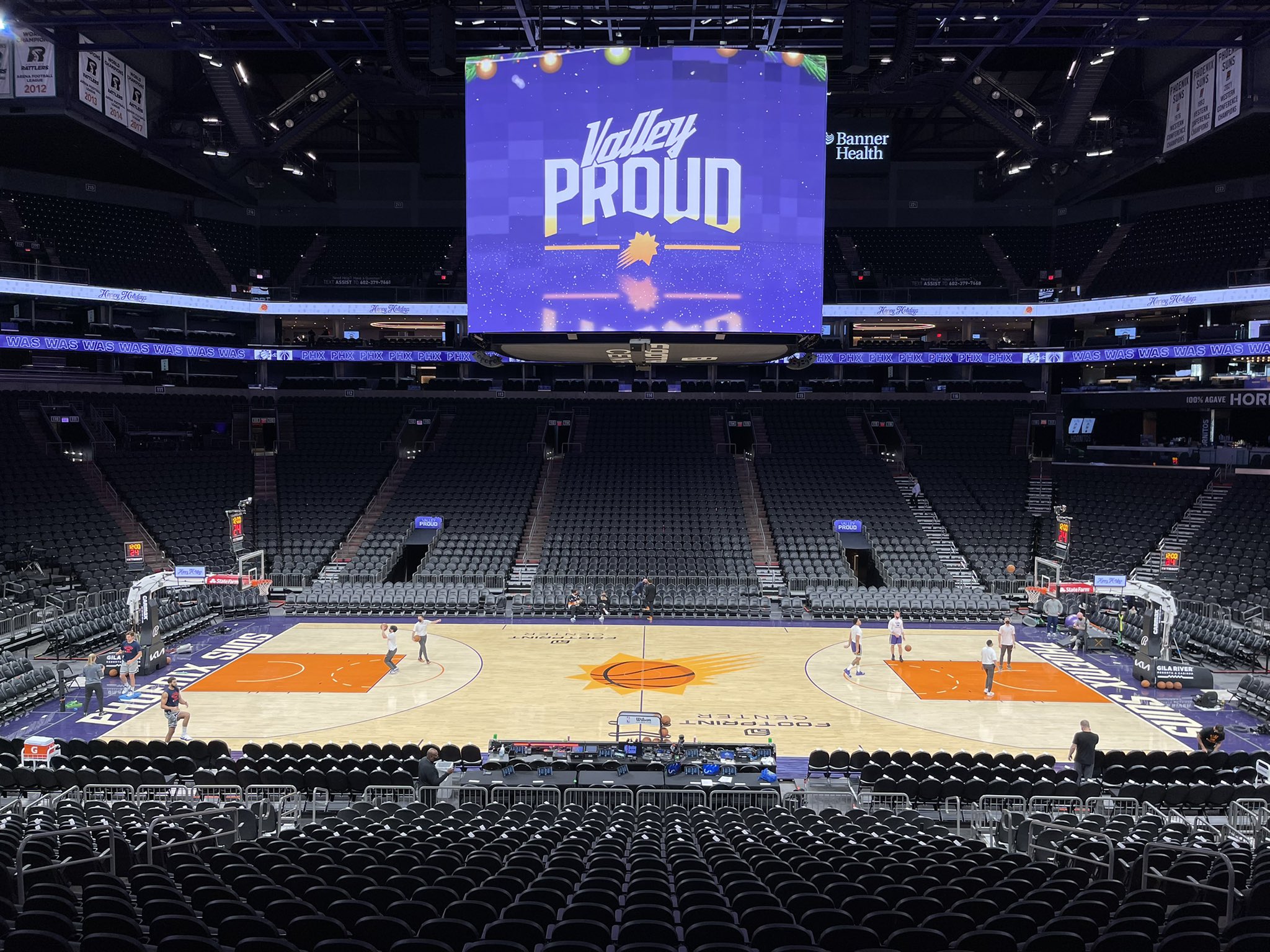 Josh Robbins on X: Here's a look outside and inside the Footprint Center  here in Arizona, where the Washington Wizards (15-14) will face the Phoenix  Suns (22-5) tonight.  / X