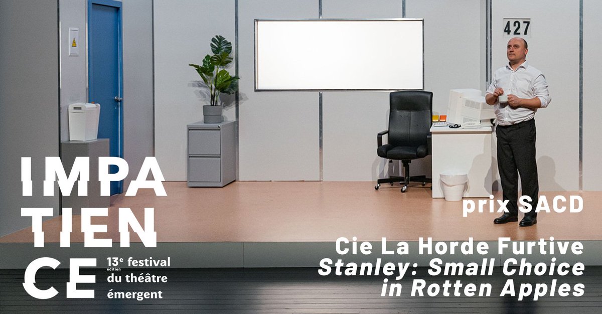 104paris's tweet image. Pour cette 13e édition du @FImpatience, festival du théâtre émergent avec @Telerama, les lauréats sont...
🏆 Prix du Jury : Cie Shindô
🏆 Prix @SACDParis : Cie La Horde Furtive
🏆 Prix du Public +  Prix Lycéen : Cie La Crapule
+ d'info 👉 104.fr/fiche-evenemen…