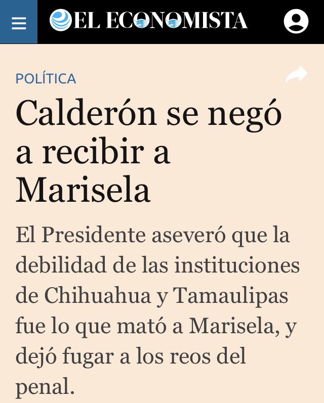 patyper's tweet photo. Hace 11 años asesinaron a Marisela Escobedo, a quien Felipe Calderón no quisò recibir ni le proporcionó apoyo alguno.
Felipe Calderón tiene las manos manchadas de sangre, de miles de víctimas de su narco gobierno. https://t.co/WceXuv8P2G