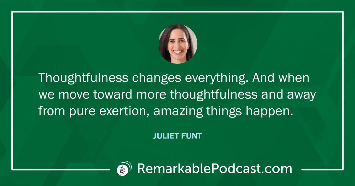 How has thoughtfulness changed your life?

I had a great time on The #RemarkableLeadership Podcast, hosted by <a href="/KevinEikenberry/">Kevin Eikenberry</a>, exploring what you could get done without "busy work" bogging you down.

Set aside some time today to give it a listen, apple.co/3pVEUVy