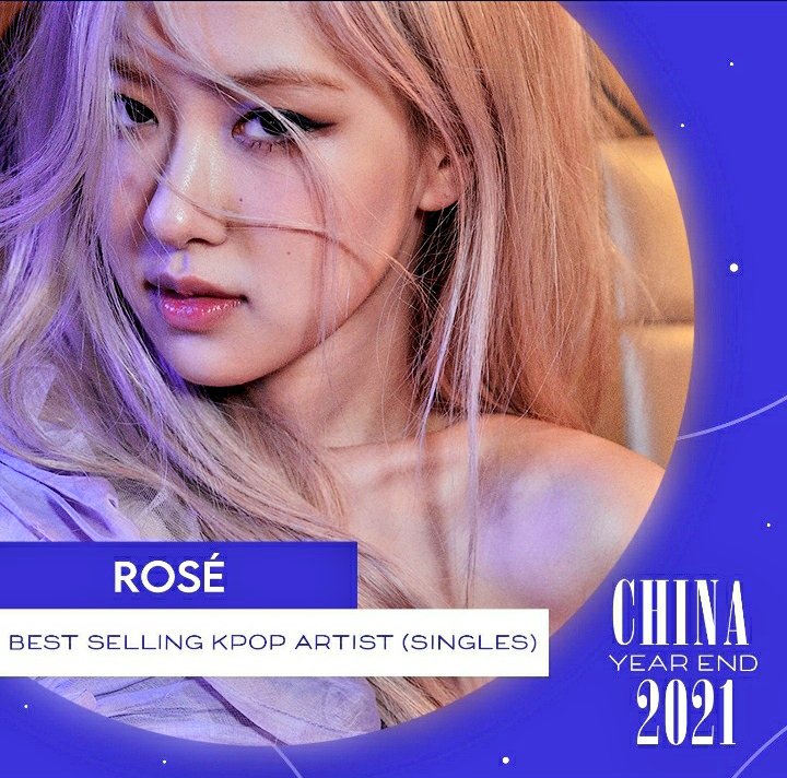 {🏆}ROSÉ won the "Best Selling Kpop Artist(Singles)" at China Year End 2021!!
This is her third award at the China Year End 2021❤🥳.

🌹CONGRATULATIONS ROSÉ 🌹

PROUD OF ROSÉ SOLO

#ROSÉChinaYearEndWinner
#ChinaYearEnd #ROSÉ <a href="/BLACKPINK/">BLACKPINKOFFICIAL</a> 🖤💗