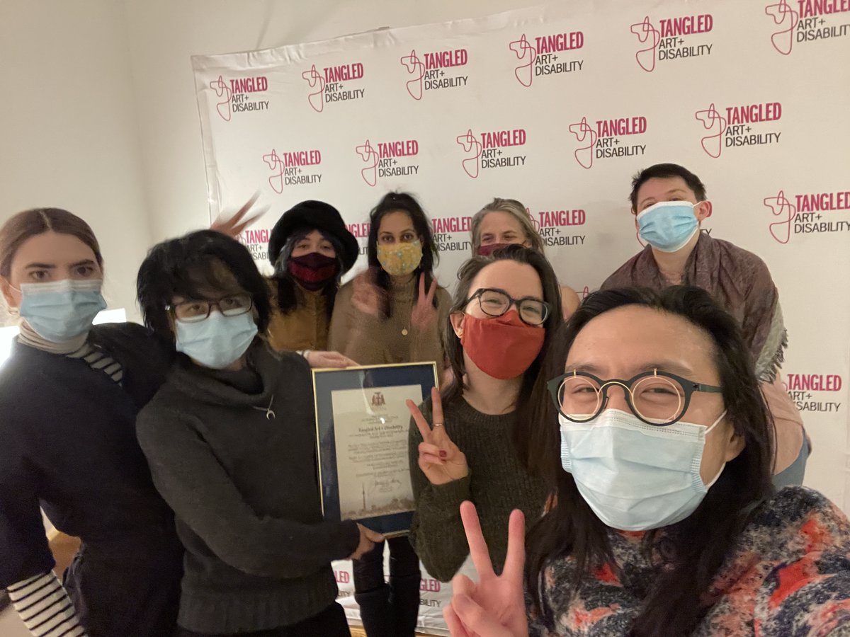 Our team was so honoured to receive the Disability Access Award during the <a href="/cityoftoronto/">City of Toronto 🇨🇦</a>'s Access, Equity &amp; Human Rights Awards last week! We couldn't do what we do without the support and innovation of our community. Access is love; you remind us of that every day. Thank you.