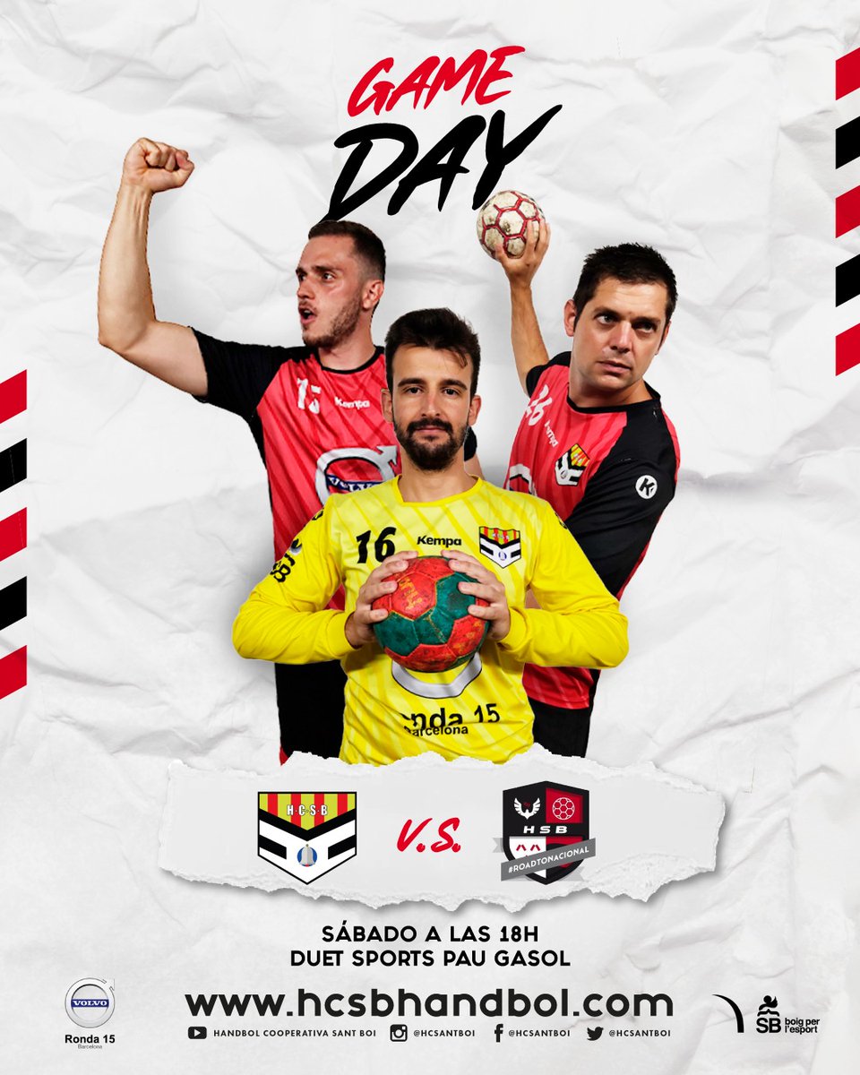 Handbol Cooperativa (@hcsantboi) on Twitter photo 🤾♂️🤾♂️🤾♂️🤾♂️🤾♂️🤾♂️🤾♂️🤾♂️🤾♂️🤾♂️🤾♂️
Partidazo por todo lo alto💪💪💪
Nos visita el actual líder la <a href="/handbolbonanova/">handbolsallebonanova</a>, nuestro primer equipo quiere la victoria para arrebatarselo.
Necesitamo tu apoyo!! No te lo pierdas.
<a href="/AjSantBoi/">Ajuntament Sant Boi</a>
#HCSB #VamosCoope
⚫⚫⚫⚫⚫🔴🔴🔴🔴🔴 🤾♂️🤾♂️🤾♂️🤾♂️🤾♂️🤾♂️🤾♂️🤾♂️🤾♂️🤾♂️🤾♂️
Partidazo por todo lo alto💪💪💪
Nos visita el actual líder la <a href="/handbolbonanova/">handbolsallebonanova</a>, nuestro primer equipo quiere la victoria para arrebatarselo.
Necesitamo tu apoyo!! No te lo pierdas.
<a href="/AjSantBoi/">Ajuntament Sant Boi</a>
#HCSB #VamosCoope
⚫⚫⚫⚫⚫🔴🔴🔴🔴🔴