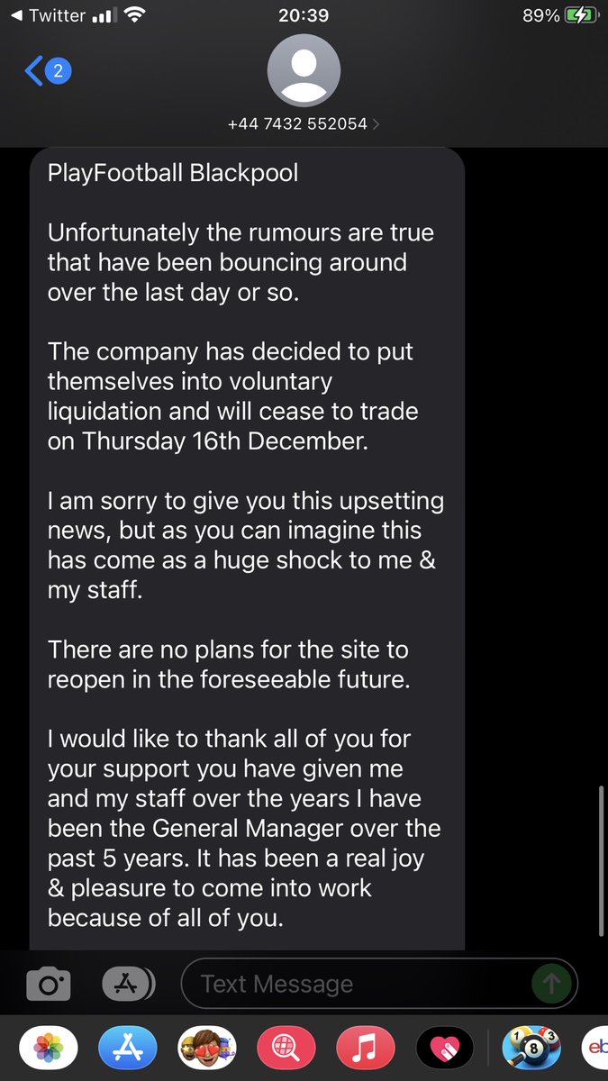 DogwaterFc's tweet photo. A message to the fans from the league owners. https://t.co/o8wYdpkMqk