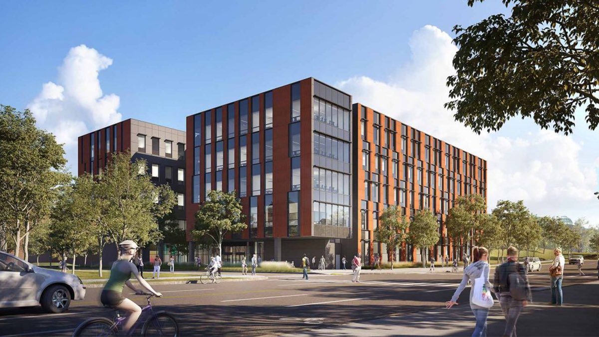 uofcincy's tweet photo. Building tomorrow since 1819.

So many exciting projects in progress on campus, here is a look at what’s Next. 
#NextLivesHere https://t.co/x9JHylQ4su