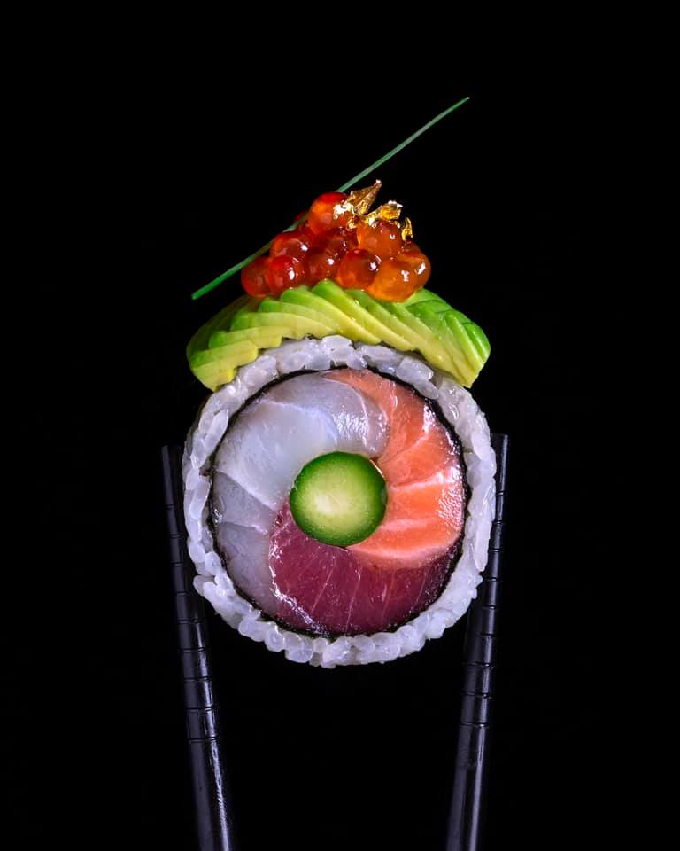 edible art #fantastic #thingofbeauty #sushiartian to pretty to eat..........