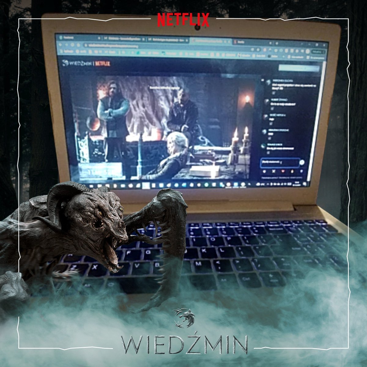 Estoir_'s tweet photo. Wiedźmin: Sezon 2 — wirtualna premiera #DzieńWiedźmina @NetflixPL https://t.co/LISswOMvS0