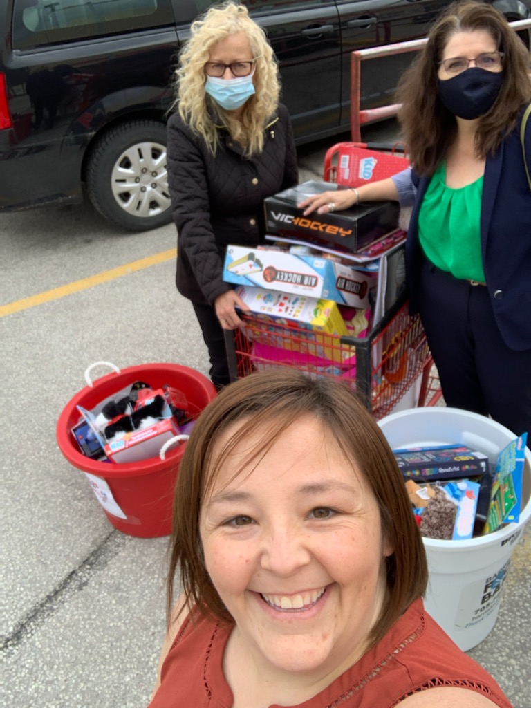 3 Meridian Barrie Branches United to be a secondary drop off location for the Rock95/KoolFM toy drive. Excited to work with these 2 ladies. #barrieunited, life.at.mcu