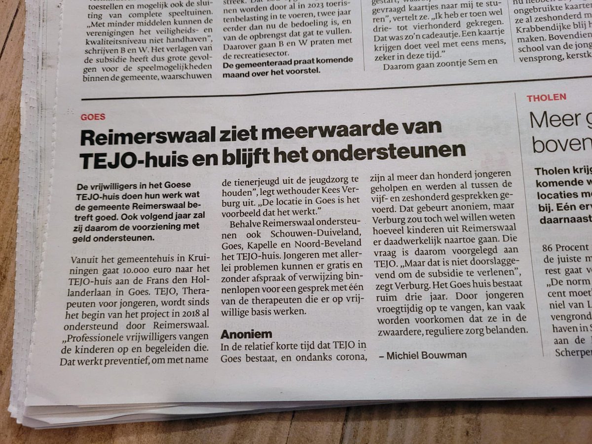 Stichting TEJO Nederland (@tejonederland) on Twitter photo Draagvlak en support in #zeeland voor #TEJO Goes. <a href="/gem_reimerswaal/">Gemeente Reimerswaal</a> <a href="/gemeentesd/">Gemeente Schouwen-Duiveland</a> <a href="/Gem_NrdBeveland/">Gemeente Noord-Beveland</a> <a href="/Gem_Kapelle/">Gemeente Kapelle</a> <a href="/GemeenteGoes/">Gemeente Goes</a> en daar zijn wij blij mee! Inmiddels ook draagvlak in #Brabant. Dankzij <a href="/GemDeurne/">Gemeente Deurne</a> en <a href="/breda/">Gemeente Breda</a>. #overbruggingshulp bij #wachtlijsten <a href="/GGZnieuws_nl/">ggznieuws.nl</a> @GGzBreburg Draagvlak en support in #zeeland voor #TEJO Goes. <a href="/gem_reimerswaal/">Gemeente Reimerswaal</a> <a href="/gemeentesd/">Gemeente Schouwen-Duiveland</a> <a href="/Gem_NrdBeveland/">Gemeente Noord-Beveland</a> <a href="/Gem_Kapelle/">Gemeente Kapelle</a> <a href="/GemeenteGoes/">Gemeente Goes</a> en daar zijn wij blij mee! Inmiddels ook draagvlak in #Brabant. Dankzij <a href="/GemDeurne/">Gemeente Deurne</a> en <a href="/breda/">Gemeente Breda</a>. #overbruggingshulp bij #wachtlijsten <a href="/GGZnieuws_nl/">ggznieuws.nl</a> @GGzBreburg