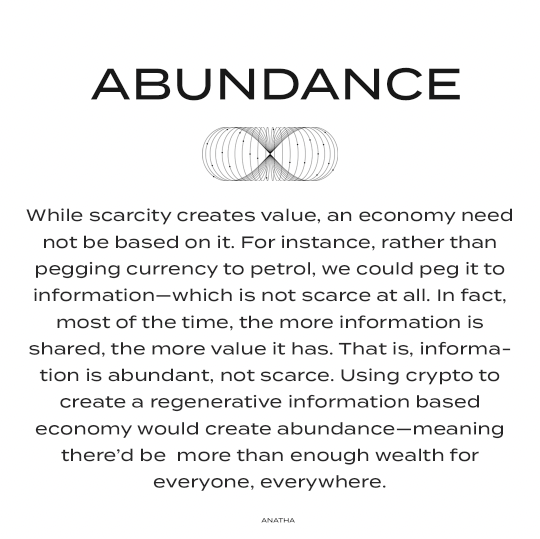Anatha_io's tweet photo. This week's term is... Abundance

Learn about what #Crypto is and how it will change everything.

To find more educational materials, visit our website. https://t.co/fSH9XnkOG9
#cryptonews #financialfreedom #DeFi https://t.co/6EgGk1TKny
