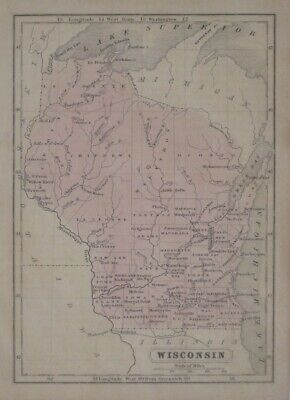 NewWorldMaps's tweet image. Genuine 1853 antique map of the state of #Wisconsin, in original hand color.

$24.99
ebay.com/itm/2750586116… 

#WisconsinMap #MapCollecting #AntiqueMap #antique #map #maps #history #cartography #ephemera #geography #GiftIdeas #decor #DecorIdeas #TravelThrusday