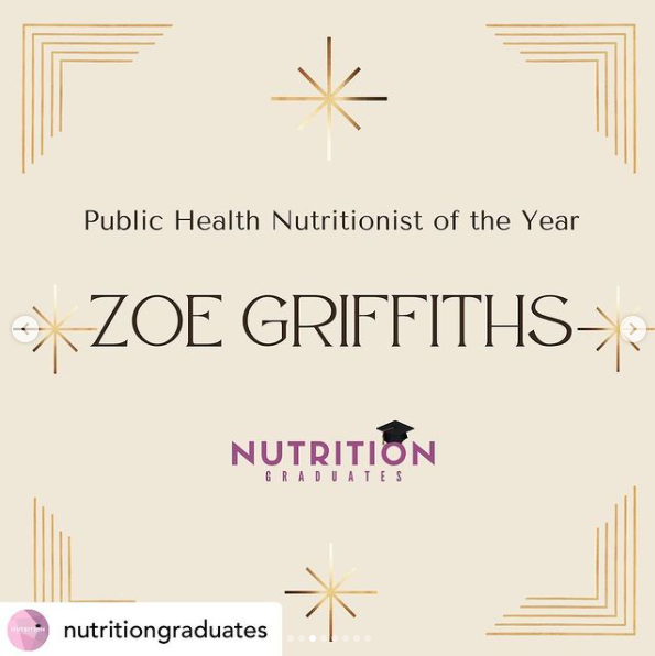 Zoe Griffiths RNutr tweet media