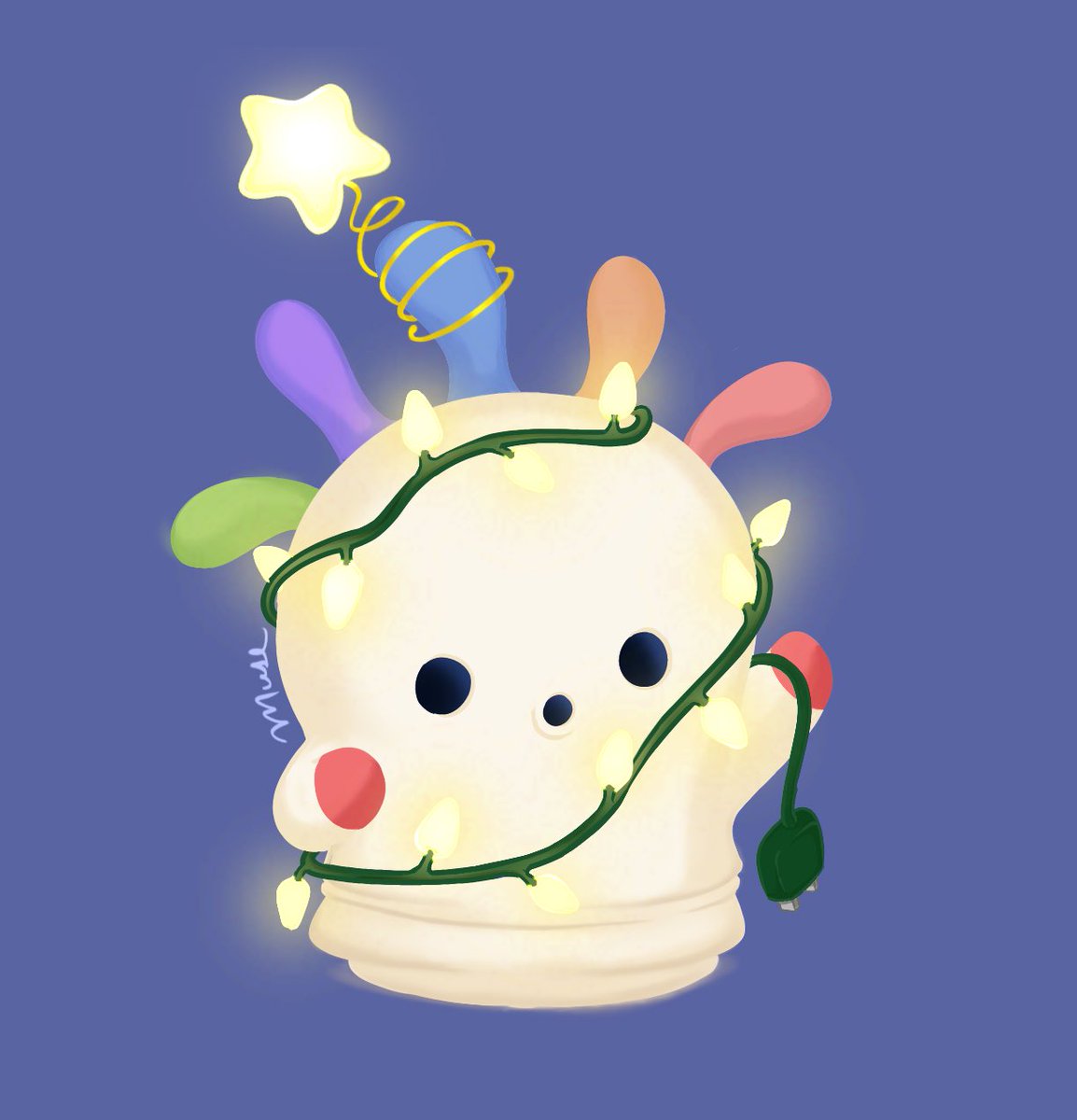 EndlesslyMuse's tweet photo. Christmas Squeakoid Gyroid 🎄

#ACNHGyroids #Gyroids #NewProfilePic https://t.co/nTKYg05Sy2