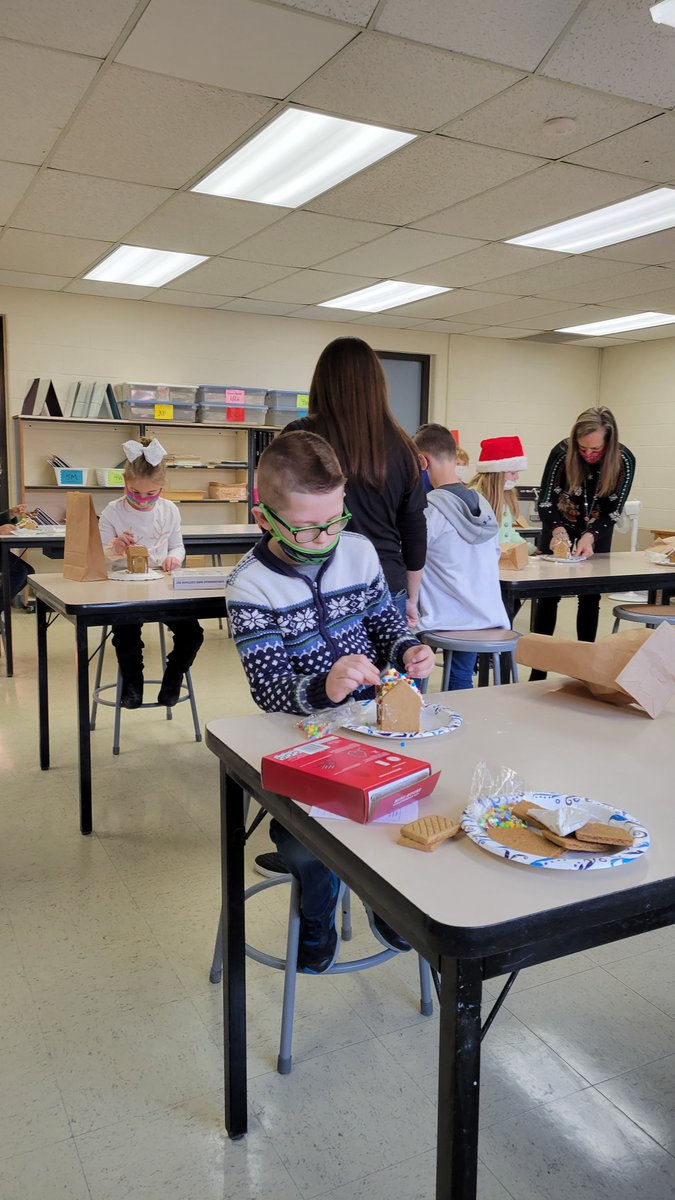 Gingerbread Houses took some time!