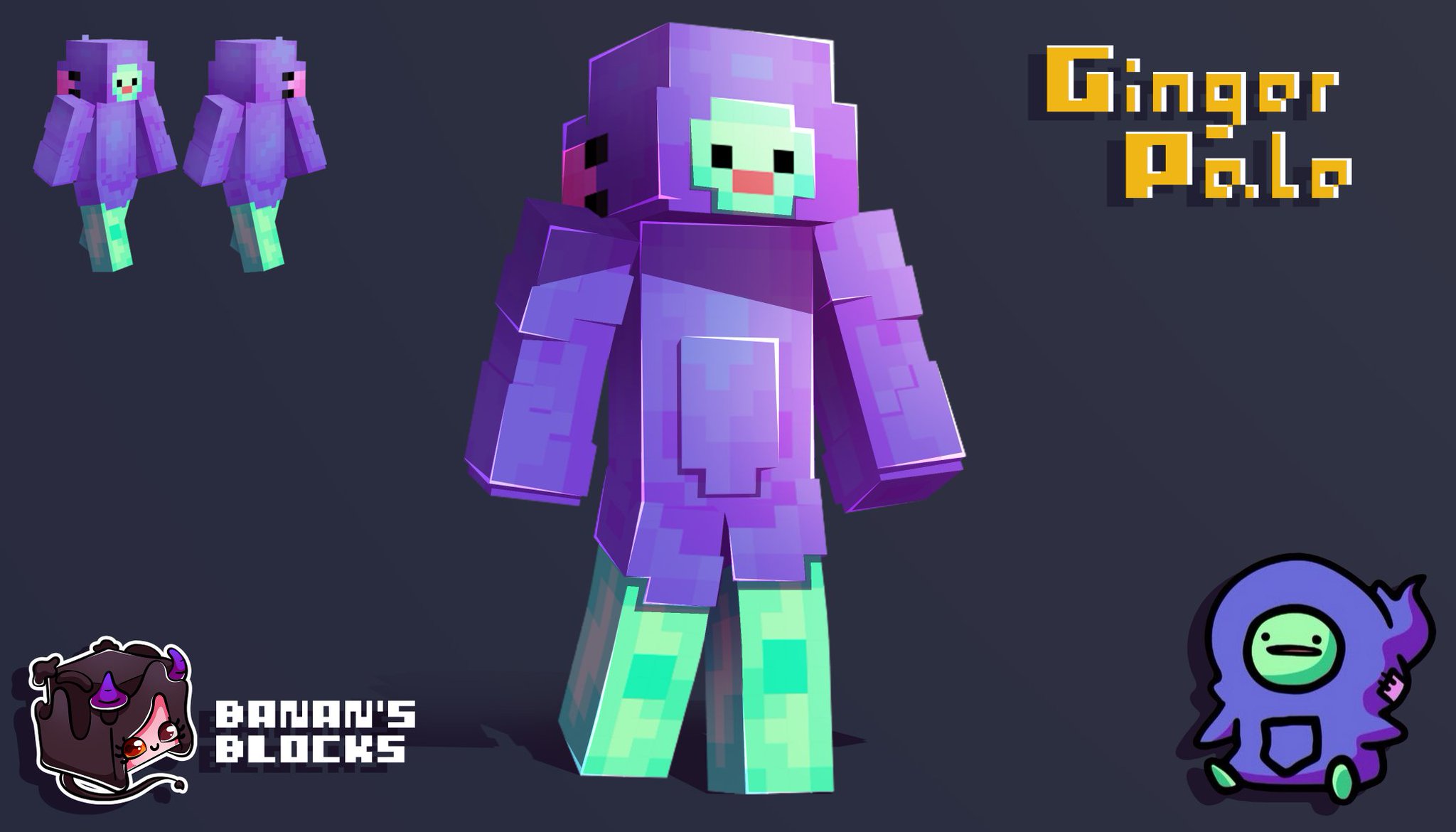 Banan's Blocks on X: 🔹Skin Redesign 🔹 Skin for @ minecraft