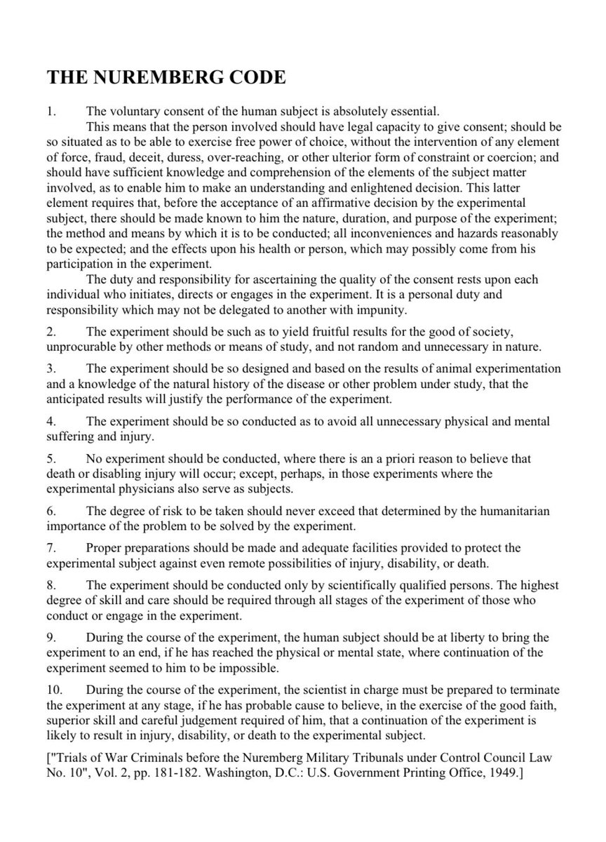 x_damus's tweet image. Can you really take anything he says serious with that hair?  @BorisJohnson do you know that you’re breaking the #TheNurembergCode ? Here’s a copy.