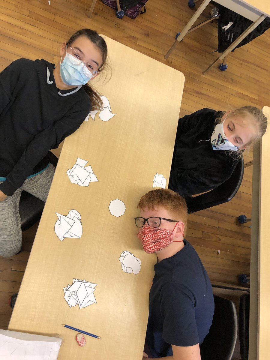 MrKSDyck's tweet photo. Grade 6s @PortWellerPS sorting #Geometric shapes in various ways. #Vertices #Sides #LineSymmetry #Geometry #SpatialSense #Collaboration https://t.co/OqpebyD9aO