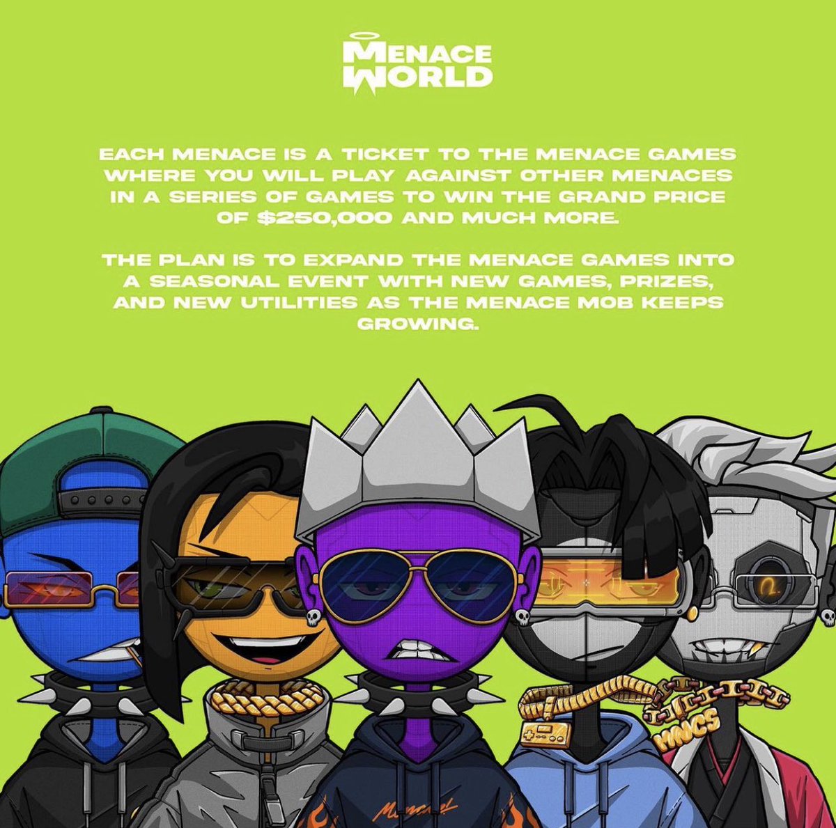 Did we mention each menace will be an extra life in the games? 🤫😈