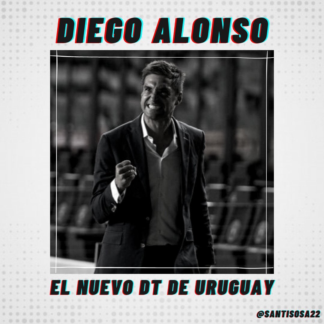 Diego Alonso, nuevo seleccionador de Uruguay, contará con el Profe