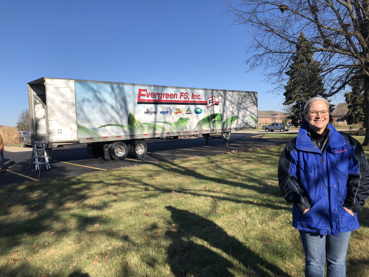TSloup_FW's tweet photo. @evergreenfsinc and #Bloomington community are showing support for the #MayfieldTornado victims through a donation drive. An employee’s personal connection and generous employees and others are helping this effort snowball. Story and video TK @FarmWeekNow https://t.co/Zv20y3v3pO
