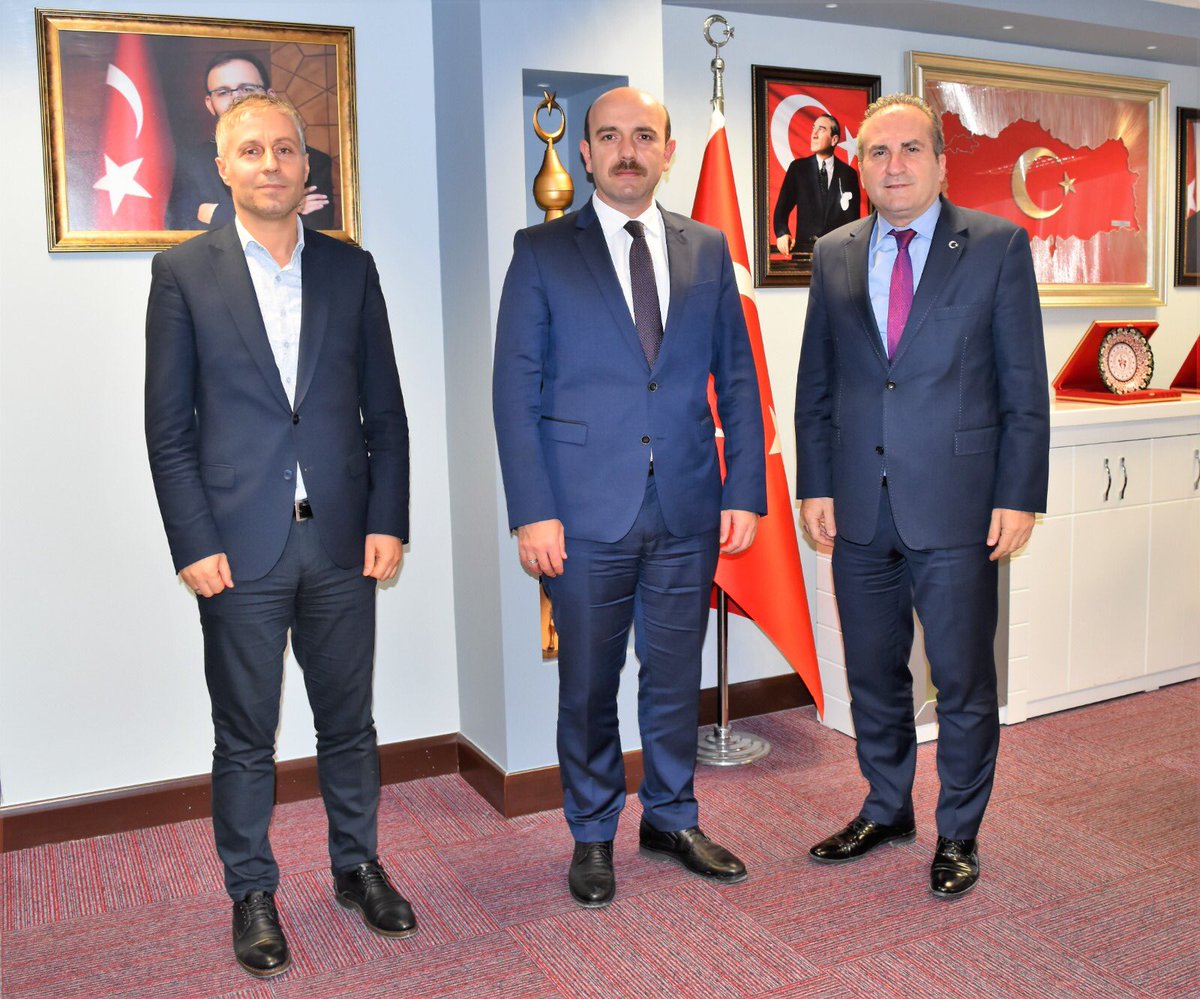 Yomra Kaymakamı Sayın Muhammet ÖZTABAK’a nazik ziyaretleri için teşekkür ederim.