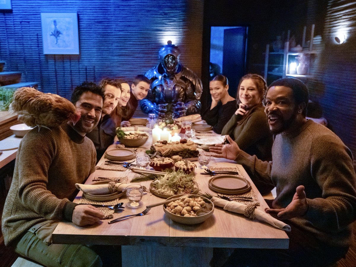 Is there room for one more? Wishing everyone a Happy Holiday from the Lost in Space family.