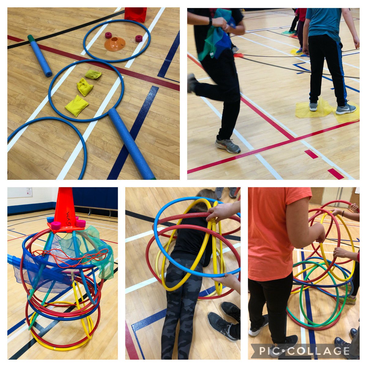 From team relay challenges making Frosty and Snowballs to Ice Skating Tag and Snowball Toss, it was a fun week of winter-themed PE games! #problemsolving  #cooperation #balance #positivecommunication
@clarksdalehdsb