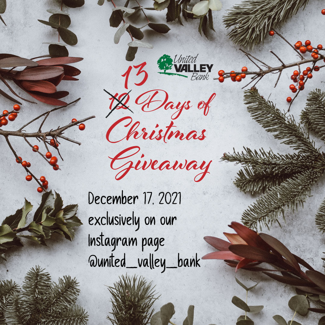 UVBank's tweet photo. We have a special surprise... We're going to have a bonus Day 13 Christmas Giveaway tomorrow on our Instagram page! Make sure you head over to our page tomorrow morning at 8 to enter to win! https://t.co/IIS90iLPCo