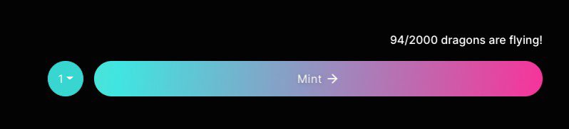 MidasdragonNFT's tweet photo. 🚨 ANNOUNCEMENT ALERT 🚨 

94/100 dragons reserved for presale have set flight! 

If you have a whitelist spot only 1 hour left to claim your dragon 

main sale opens in 2 hours (22:30 UTC) https://t.co/1R9W60go76