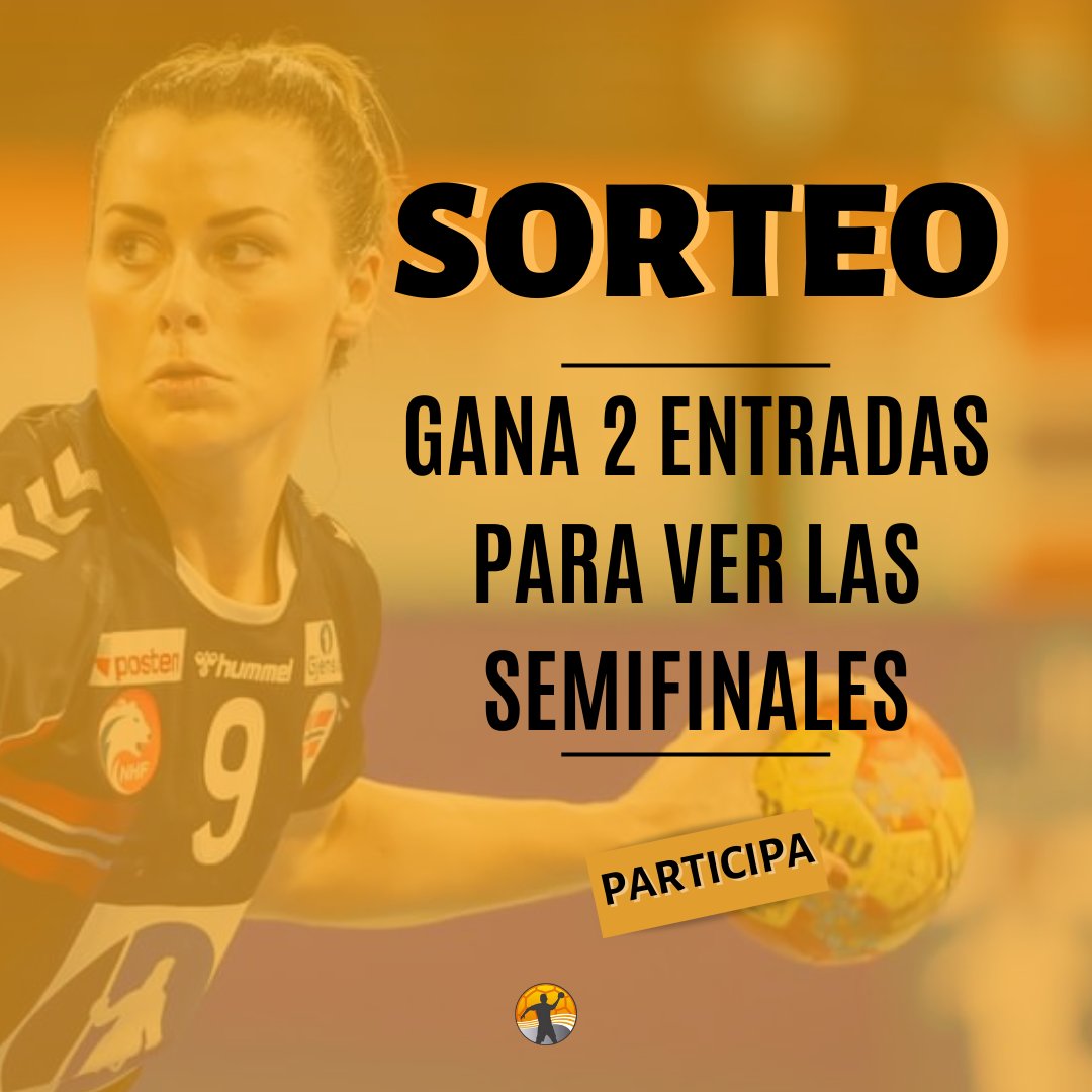 ¡𝐒𝐎𝐑𝐓𝐄𝐎! ¿Quieres 2 entradas para ver las semifinales del <a href="/SheLOVsHandball/">Women's Handball WCh Spain 2021</a>?

1.- Seguir a <a href="/hummelspain/">hummel ES-PT</a> y <a href="/BalonmaActual/">Balonmano Actual</a>
2.- RT a este tweet

El ganador se dirá mañana 17/12 a las 14:00. ¡Participa!
