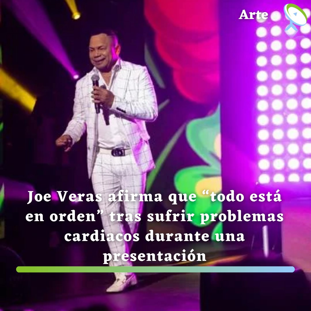 #OcoaInformativa #arte

El bachatero Joe Veras presentó problemas cardiacos mientras estaba en una presentación, sin embargo, el propio cantante confirmó que “todo está en orden”.

ocoainformativa.net/joe-veras-afir…