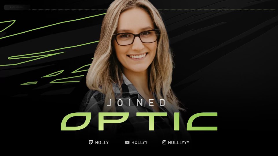 Joined @OpTic!!!! #GreenWall