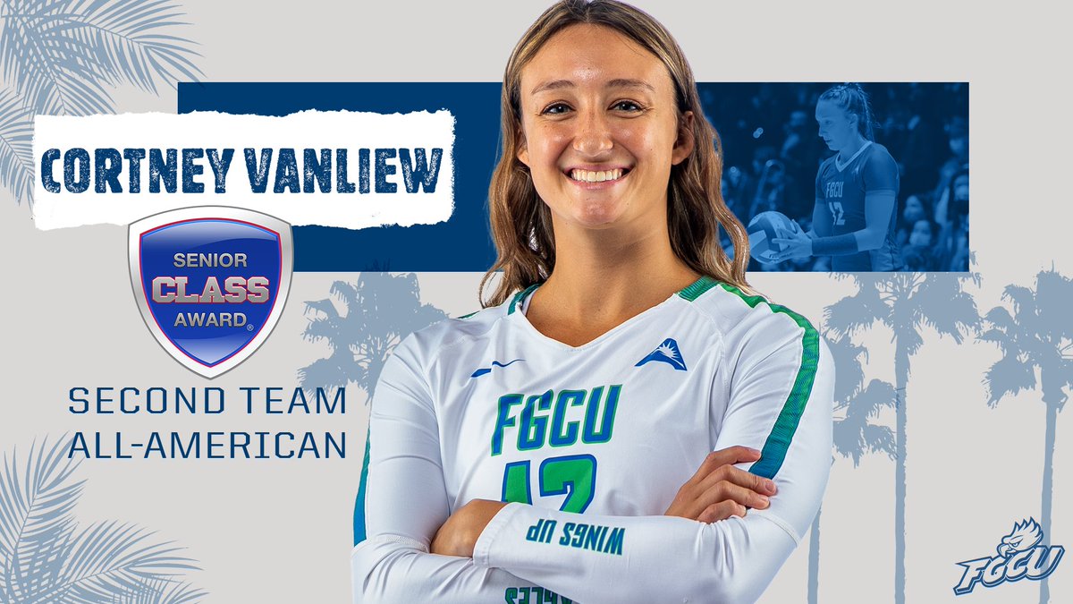 NEWS | Cortney VanLiew named <a href="/SnrCLASSAward/">Senior CLASS Award</a> Second Team All-American

<a href="/my_girl_c_liew/">Cortney VanLiew</a> becomes the fourth Eagle all-time from any sport to earn the prestigious honor!

📰 - bit.ly/3dWgrtB

#TakingFlight 🤙🦅🌴