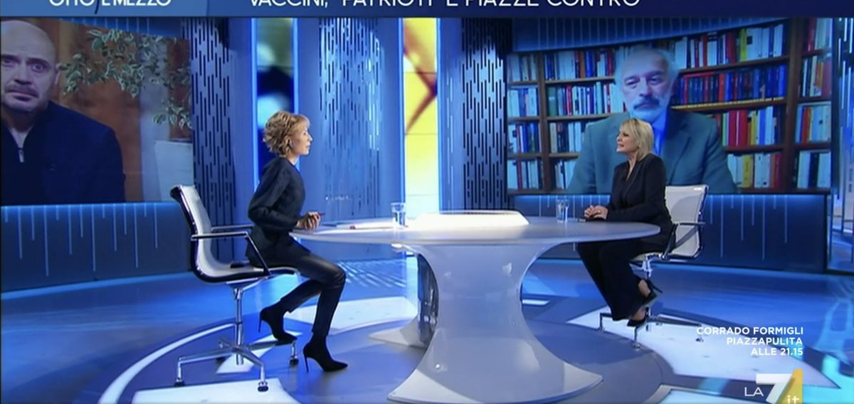 GCattaneo_'s tweet photo. Vedere lo sforzo di chiarezza di esperti come @antonellaviol17 a @OttoemezzoTW e molti suoi colleghi a @PiazzapulitaLA7 che si dividono tra patologie come il #COVID19 e i #tumoripediatrici porta ad una civica ammirazione verso la ricerca scientifica che è vita #piazzapulita https://t.co/q0zyaEfhS6