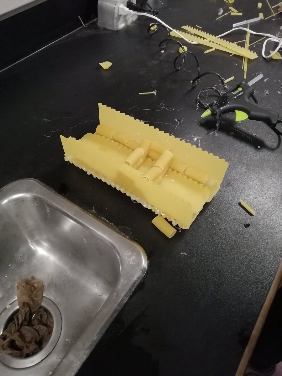 AndrewWallman's tweet photo. Pasta Rovers for the win today. Design. Build. Test. Fix. Test. Fix. Test. Fix. Test. Report. @MPSSBlueDevil @GEDSB https://t.co/2cZHGoIttj