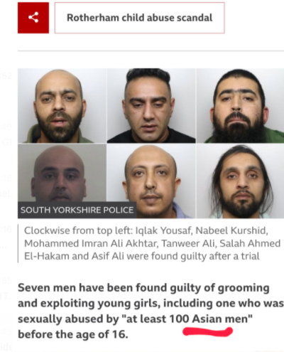 INSIGHTUK2's tweet photo. Not #Asian, they are #Pakistani. Why does @BBCNews want readers to believe that the men were Asians. Why not say Pakistani?
The Abuse, Shame, Pain & Trauma that these #groomingvictims went through has made them suffer immensely & the media continuously lets them down. https://t.co/6ZNXmlc8hh